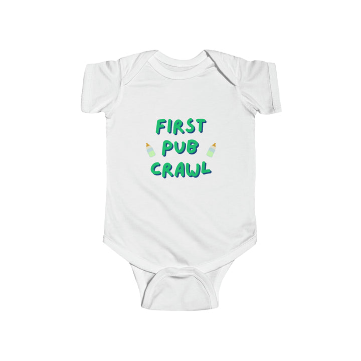 First Pub Crawl (Infant Fine Jersey Bodysuit)