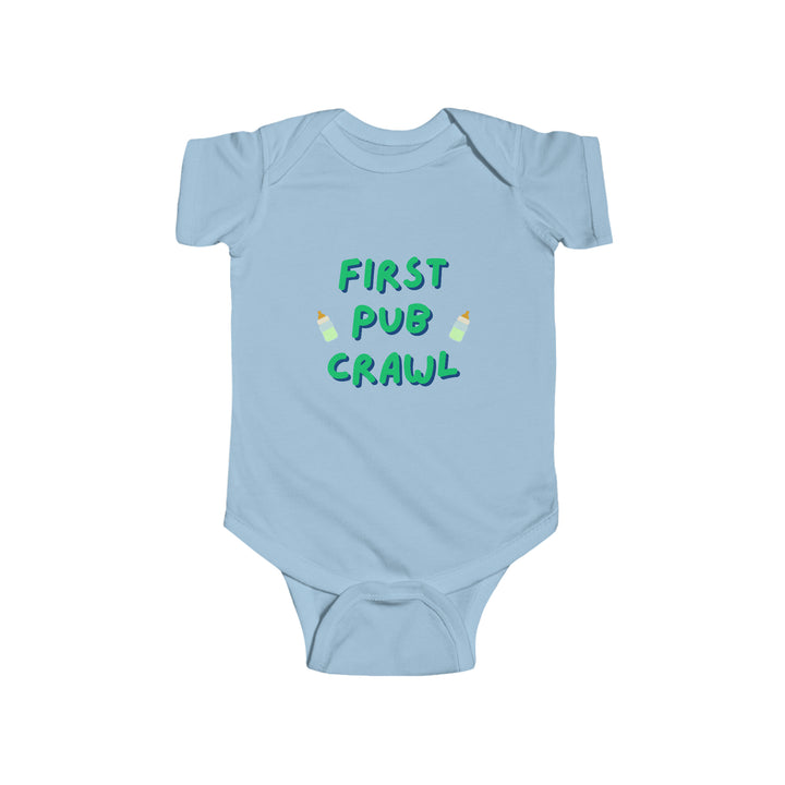 First Pub Crawl (Infant Fine Jersey Bodysuit)