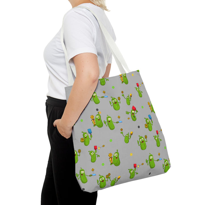 Pickleball Tote Bag - Grey