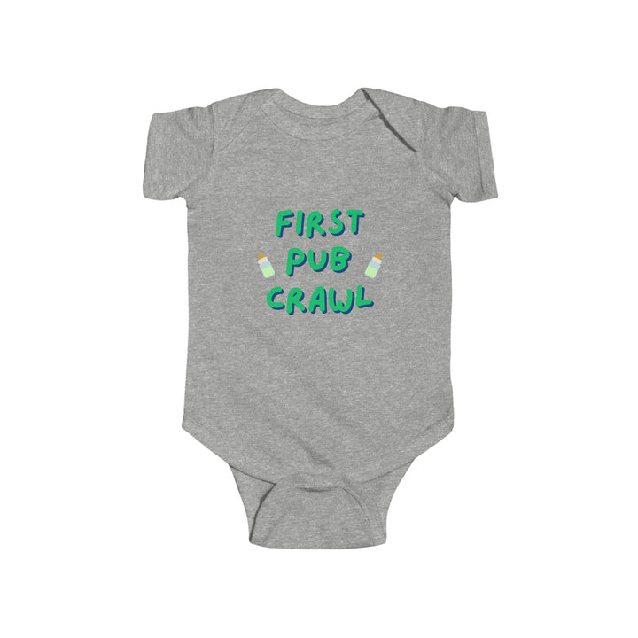 First Pub Crawl (Infant Fine Jersey Bodysuit)