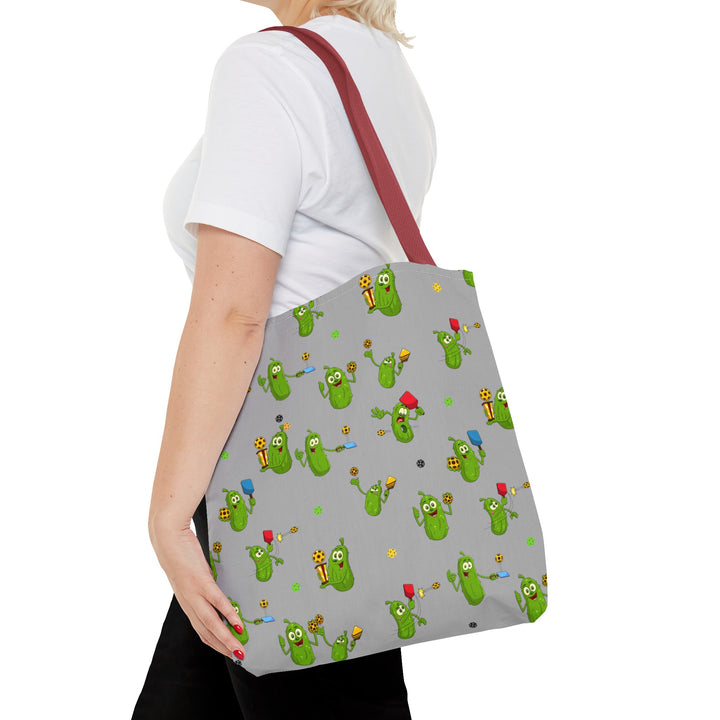 Pickleball Tote Bag - Grey