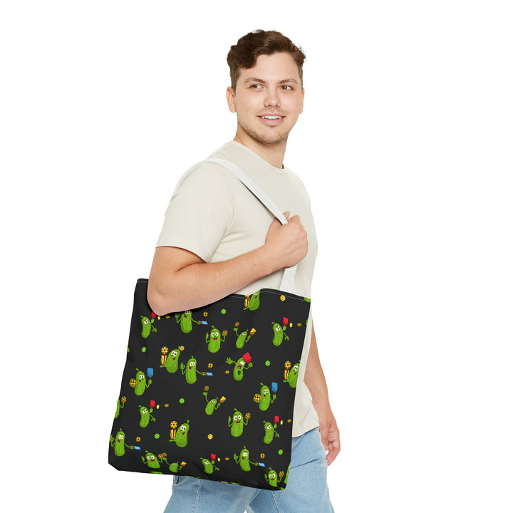 Pickleball Tote Bag - Black