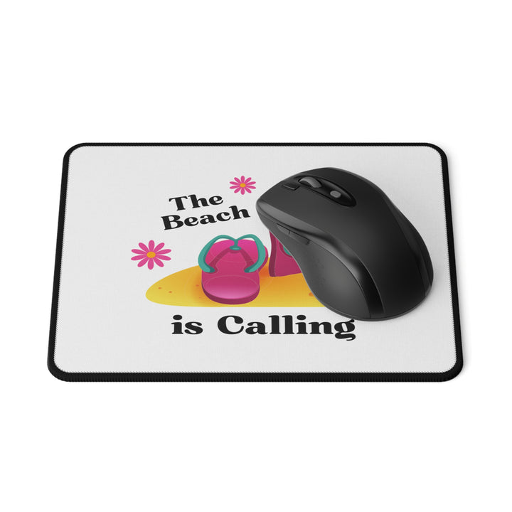 The Beach is Calling - White - Non-Slip Gaming Mouse Pad