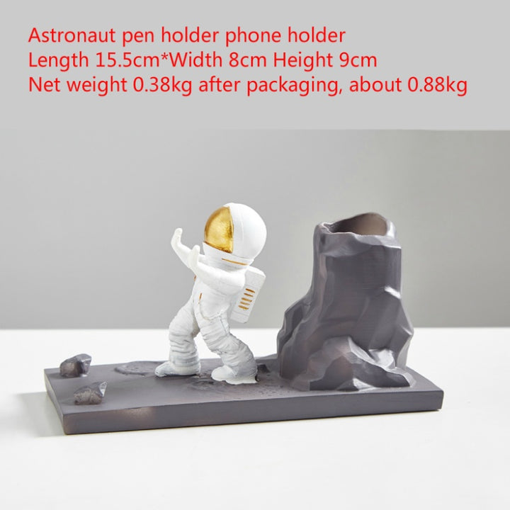 Nordic Creative Astronaut Pen Holder Office