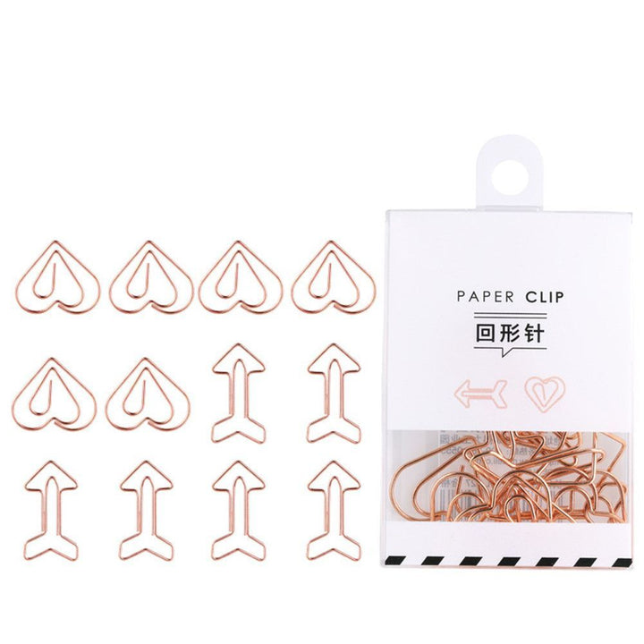 Office colorful creative cute paper clips