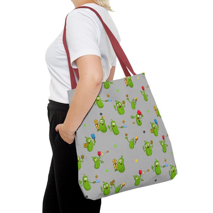 Pickleball Tote Bag - Grey