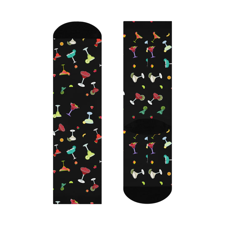 Daiquiri pattern socks - Black