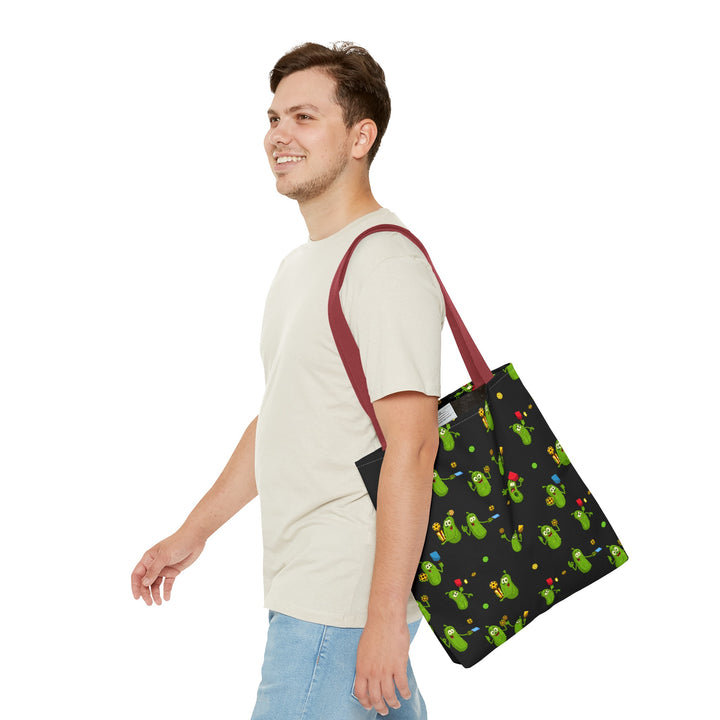 Pickleball Tote Bag - Black