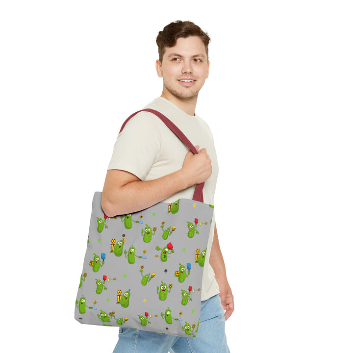 Pickleball Tote Bag - Grey