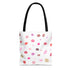 Kissing Lips - Tote Bag - White