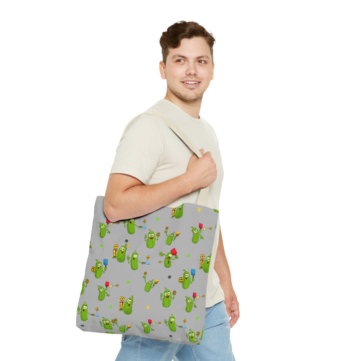 Pickleball Tote Bag - Grey