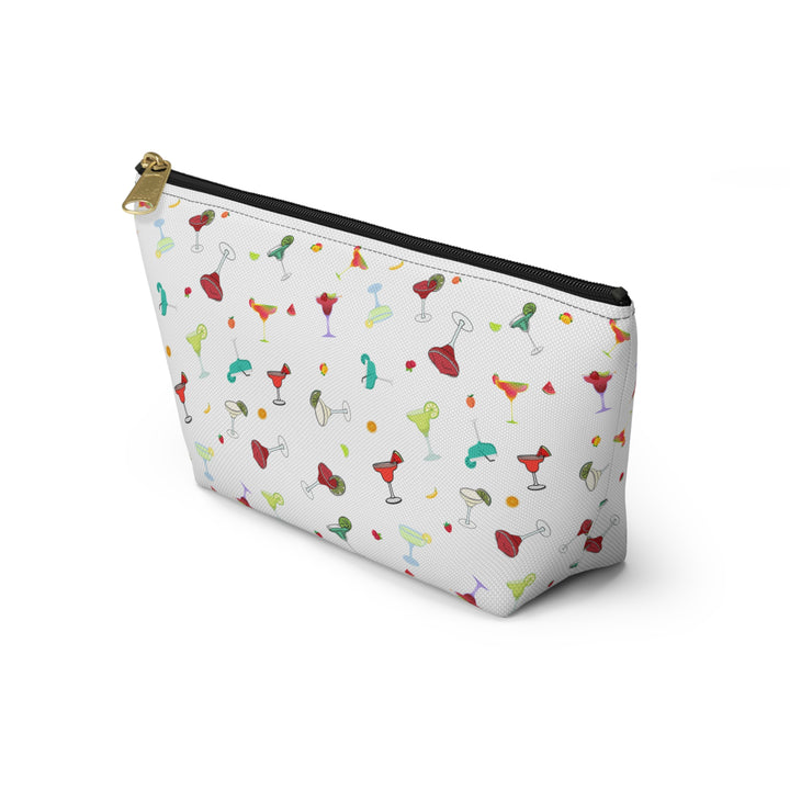 Daiquiri pattern - white - Accessory Pouch w T-bottom