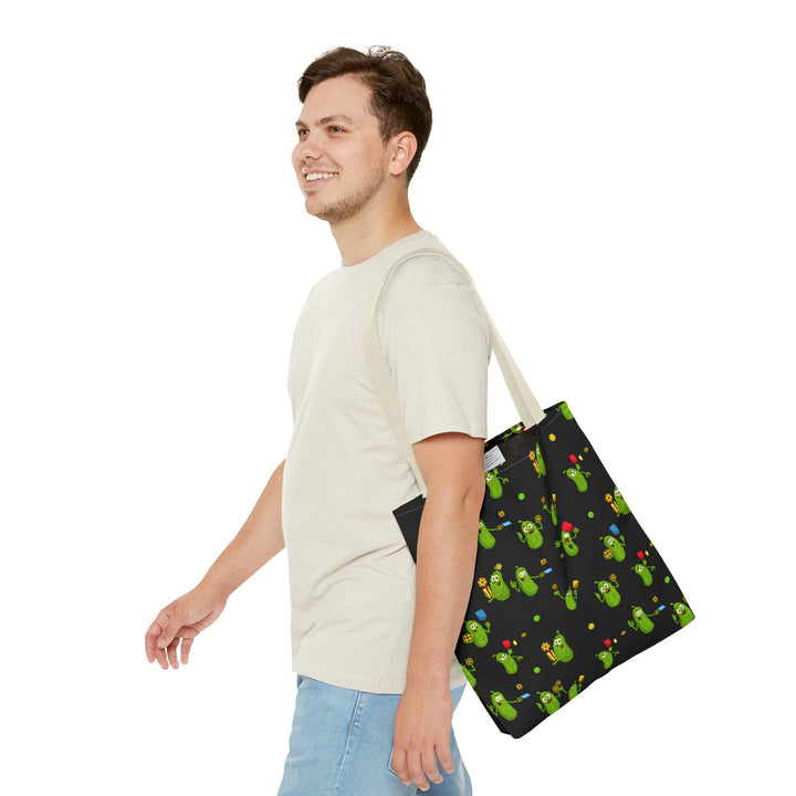 Pickleball Tote Bag - Black