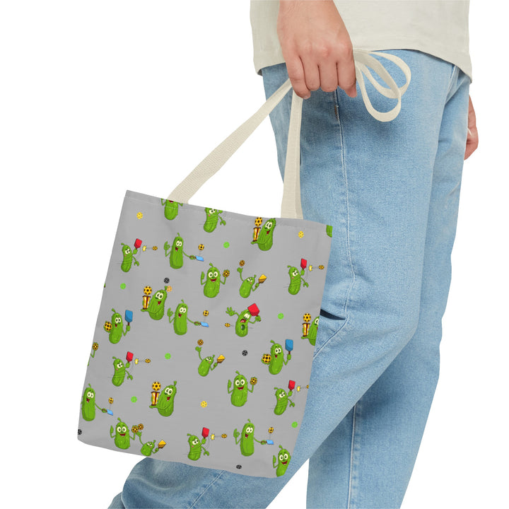 Pickleball Tote Bag - Grey