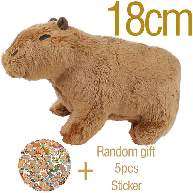 Capybara Plush Simulation Capibara Anime Fluffty Toy