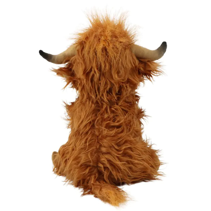 Simulation Highland Cow Plush Toy