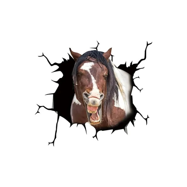 Horse Car Window Sticker