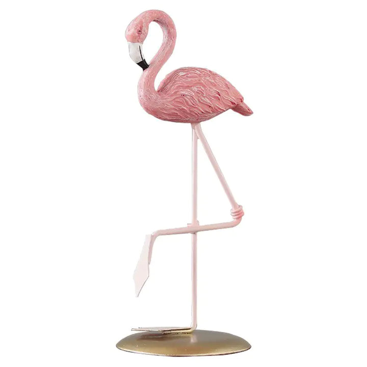 Elegant Pink Flamingo Ornament