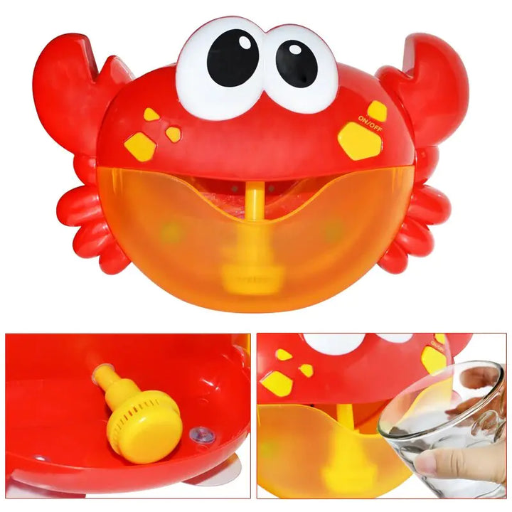 New Bubble Crab Baby Bath Toy