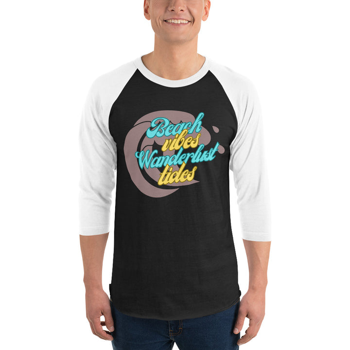 3/4 sleeve raglan shirt