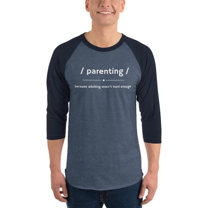 3/4 sleeve raglan shirt | Parenting