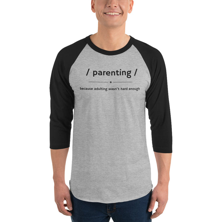 3/4 sleeve raglan shirt | Parenting