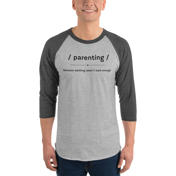 3/4 sleeve raglan shirt | Parenting