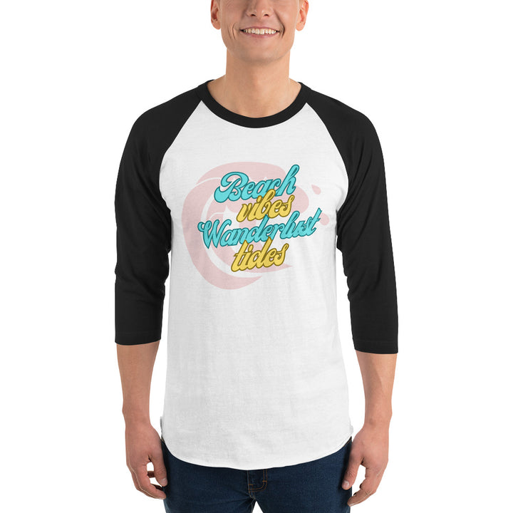 3/4 sleeve raglan shirt