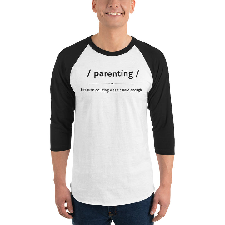 3/4 sleeve raglan shirt | Parenting