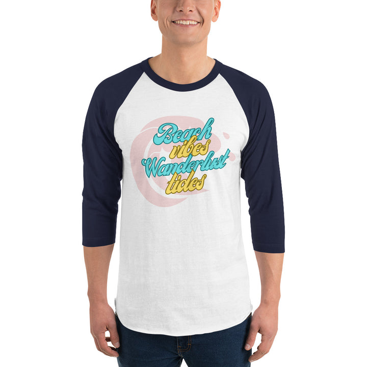 3/4 sleeve raglan shirt